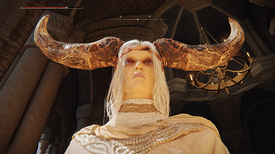 Horns Are Spookier With Red Eyes