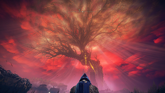 Red Erdtree Background DLC