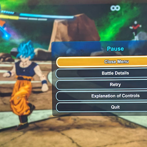 Goku Runs From Jiren