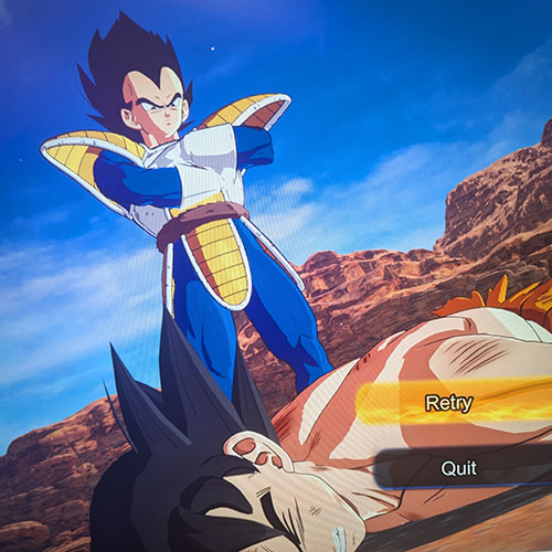 Vegeta Gloats Over Goku