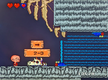 Bonk's Adventure 2-3