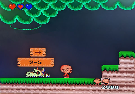 Bonk's Adventure 2-5